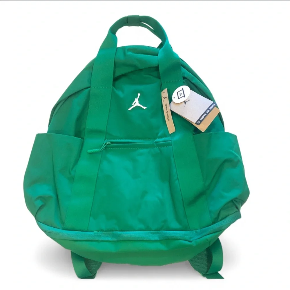 Nike Jordan L28 Alpha Pine Green Shoe Garage Backpack Unisex Gym School NWT